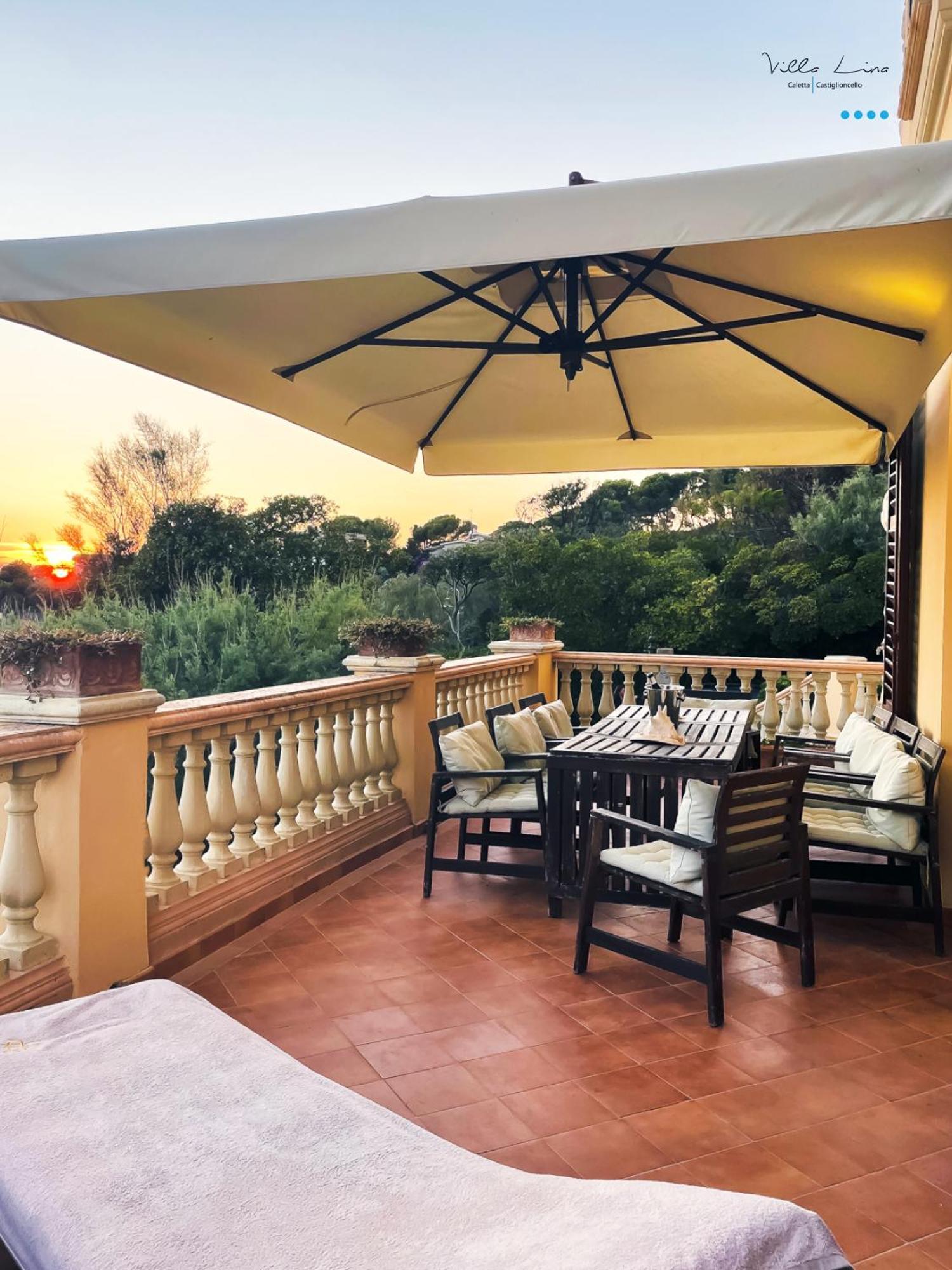 קסטיליאונצ'לו Villa Lina מראה חיצוני תמונה